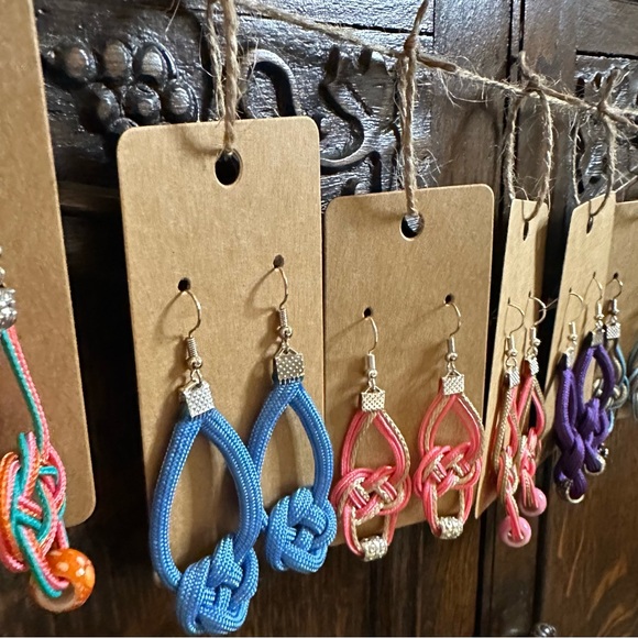 HandMade Boho Earrings NEW 🧵 - Picture 3 of 5